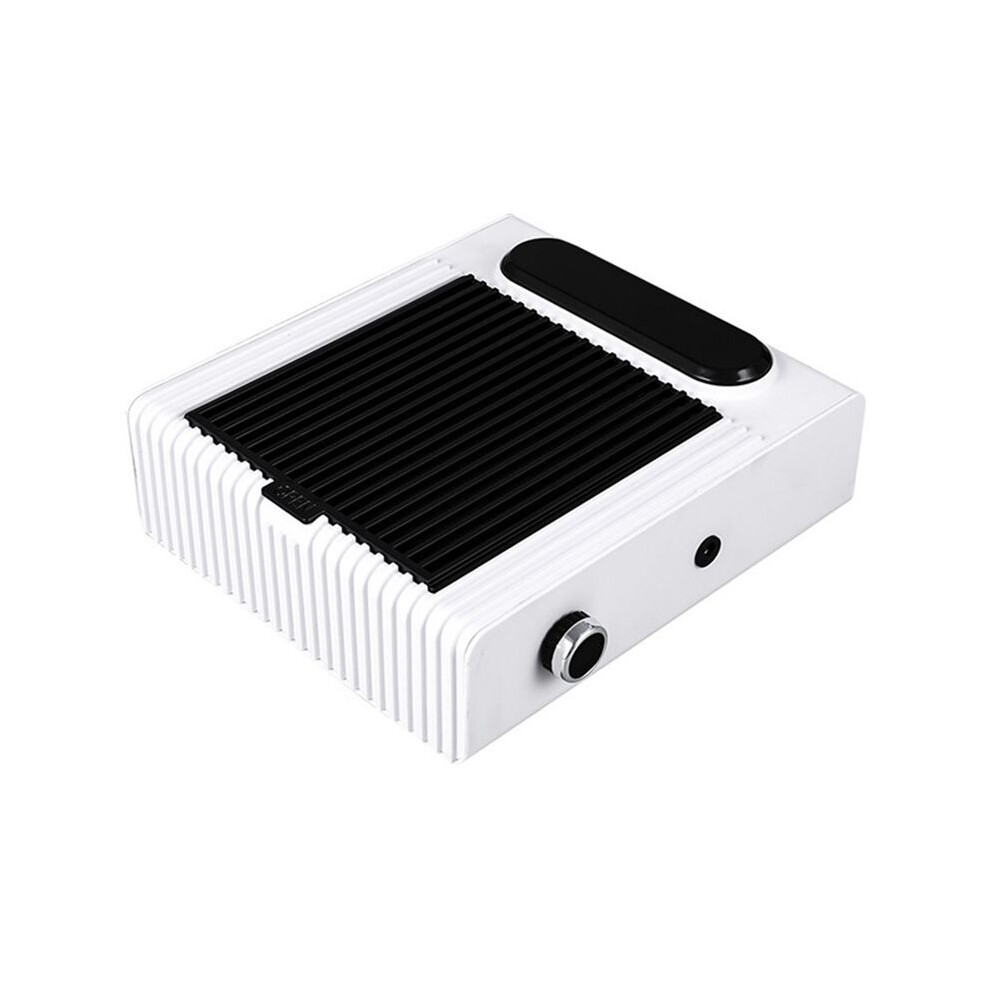 80W Powerful Nail Dust Collector For Manicure Nail Vacuum Cleaner Fitter Nail Dust Fan Manicure Salon Equipment Eu Plug 4713694648705