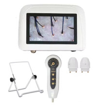 5 Inch Huidanalysator, Huid, Haar, Hoofdhuiddetector, Dermatoscopie-Tester en Analysator voor Diagnose en Huidverzorging met 2 Lenzen, Amerikaanse