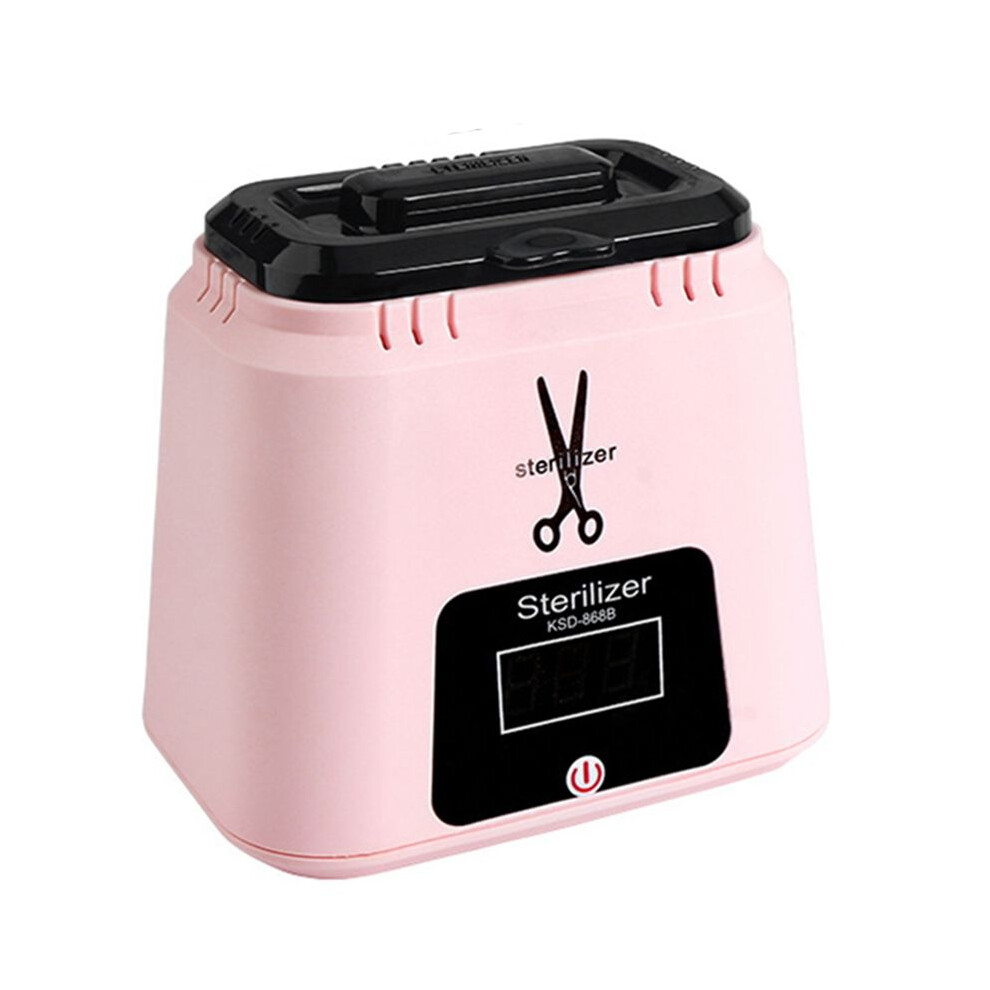 Nail Tool Sterilizer High Temperature for Nail Tools Portable with Glass Beads for Metal Tools Salon Supplies  (EU)