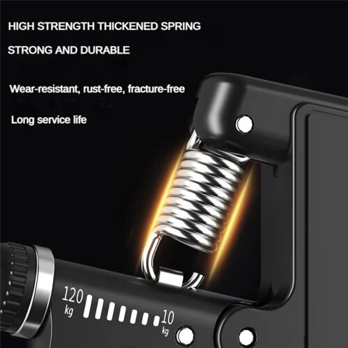 Electronic Counting Grip Professional Exercise Hand Strength Arm Muscle Training Finger Strength Black 2