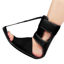 Plantar Fasciitis Night Splint & Relief Brace with Adjustable Straps - Support for Achilles Tendonitis, Heel Spur Pain