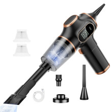 Wireless Car Vacuum Cleaner Home Appliance Sofa Office High-Power Cleaning Machine Vacuum Carpet Cleaner Black
