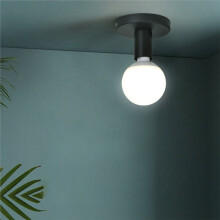Douille E27 - Applique Murale Minimaliste pour Couloir - Style Industriel Rétro - Plafonnier - Luminaires pour Chambre à Coucher