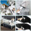 White Cordless Rechargeable Automatic Portable Machine Window Wiper EU Plug 3