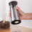 Stainless Portable Electric Coffee Grinder Ceramic Grinding Coffee Beans Grinder USB Rechargeable Kitchen Smash Machine 8