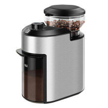 Automatische Braamkoffiemaler 200W Elektrische Koffiebonenmaler met 28 Precieze Maalstanden RVS Amerikaanse Stekker