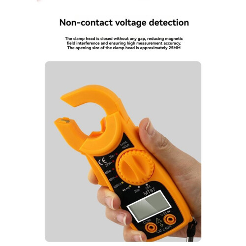 Digital Clamp Meter Multimeter Digital Clamp Meter Multimeter AC  Voltmeter Ammeter Ohmmeter Volt Tester LCD Meter 2