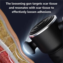 5500-7000 Rpm Deep Tissue Vibration Massage Gun Cordless Muscle Pain Relief and Fascia Binding Trigger Point Therapy