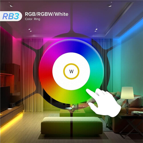 RB3 2.4G Wireless Touch Radio Frequency Remote for RGB LED Strip Light Control 1