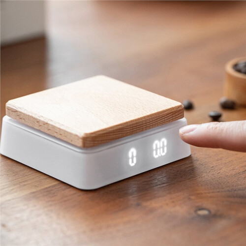 Coffee Scale with Timer High Compact Kitchen Scale Small Handheld Coffee Scale for Home Kitchen Coffee B 2