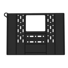 Coprilavandino da Bagno per Controsoffitto Tappetino per Organizer per Trucco Resistente in Silicone per Lavandino del Bagno, Nero