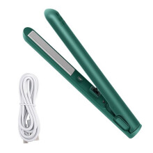 Dwufunkcyjna LokóWka 2 w 1, Prostownica do WłOsóW, LokóWka PodróżNa, PrzenośNa LokóWka z USB, Zielona