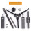 Automobile Puller Three-Jaw Inner Hole Bearing Puller for Bearing Device Removal Tool Motorcycle Tire Puller Repair Tool 6