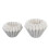 Coffee Filter Paper Drip Coffee Filter Paper Cake Bowl Filter Cup Coffee Filter Paper White 2