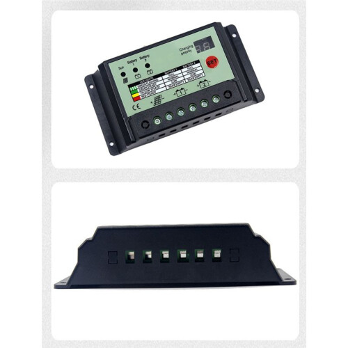 Dual Battery Solar Charge Controller PWM 12V 24V System Batteries Power Panel Regulator Charger(20A) 2