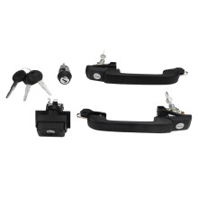 Auto TüR Verriegelungs System SchließSatz TüR Griff Schloss Kit Passend für Mk3 1H0837207B 1H0905855A 1H6827571A 1H0898081