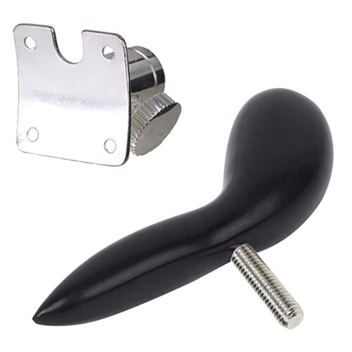 Bassoon Hand Saddle Rest Holder Thumb Rest with Fixing 4 Screws and Base Instruments Accessories 1