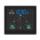 Bathroom Waterproof Wall Clock Shower Clocks Timer Digital Electronic Wall Clock Kitchen Washroom  Black 1