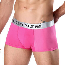(Pink,M)Cailin Kanei Mens Boxer Shorts Pure Cotton Soft And Comfortable Sizes Four