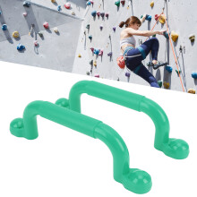 Climbing Frame Handles 1 Pair Sturdy Non-Slip Safety Playset Green