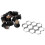 10 Pcs Jack de  Prise D'Alimentation de Panneau Monte de 17.9x13.8mm 9