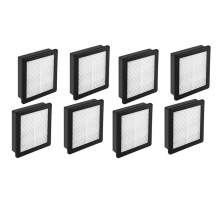 8PCS 107315 HEPA Filter for Proteam Super Pro 6/Super Pro 10/GoFree Flex Pro/ProVac FS 6 Replacement Parts