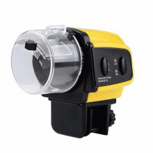 Distributeur Automatique de Nourriture pour Aquarium - Outil D'Alimentation Portable pour la Maison - Affichage Numérique - Mécanisme D'Alimentation