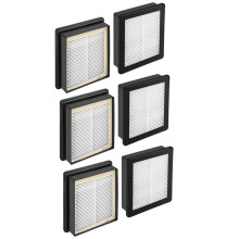 107315 HEPA Filter for Proteam Super Pro 6/Super Pro 10/GoFree Flex Pro/ProVac FS 6 Replacement Parts 6PCS