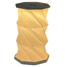 Outdoor Portable Folding Lamp Dimmable Paper Lantern for Camping Tent Night Light Bedroom Decor USB Rechargeable