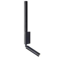 Bedroom Wall Lamp Minimalist Modern Reading Light Homestay Hotel Study Rotating Wall Lamp Adjustable Reading Light Black