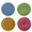 Universal Replacement Round Cloths Fish Scale Mop Pads , for     Vacuum Accessories 4 Pcs 1