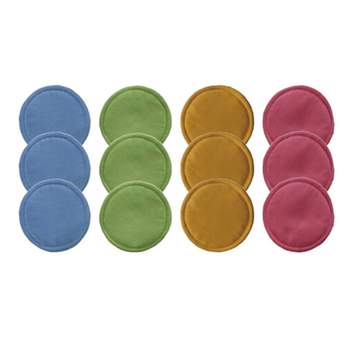 Universal Replacement Round Cloths Fish Scale Mop Pads , for     Vacuum Accessories 12 Pcs