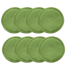 Replacement Round Cloths Fish Scale Mop Pads for Robot Vacuums,for     Vacuum Accessories Green