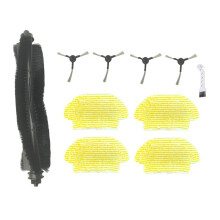10 Pcs for RCV3 Vacuum Cleaner Accessories Main Side Brush Mop Dust Bags