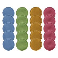 Universal Replacement Round Cloths Fish Scale Mop Pads , for     Vacuum Accessories 20 Pcs