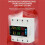 3 Phase 220-380v Voltage Relay 100A Changeover  Overvoltage/Undervoltage/ Overcurrent/Phase Loss Protection Keep 5