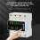 3 Phase 220-380v Voltage Relay 100A Changeover  Overvoltage/Undervoltage/ Overcurrent/Phase Loss Protection Keep 6