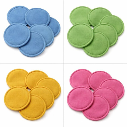 Universal Replacement Round Cloths Fish Scale Mop Pads , for     Vacuum Accessories 20 Pcs 2