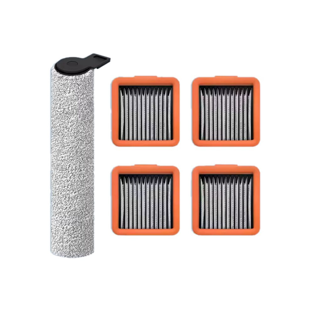 For Uwant D100 / D100 Pro / D500 / D500 Pro Wireless Vacuum Cleaner Replacement Parts Soft Roller Brush Filter 4712404701501