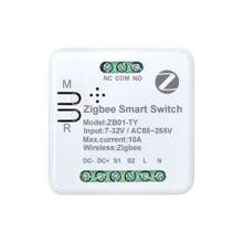 Zigbee voor Momentary Self-Locking voor Module 10A DIY Stroomonderbreker Module Bediening Via Life/Tuya App
