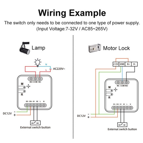 Zigbee    Momentary Self-Locking  Module 10A  DIY Breaker Module Control By  Life/Tuya App 2