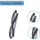 Main Brush Replacement for  A30 Pro Robot Vacuum Cleaner Parts Rubber Roller Brushes Household Clean Tools 2