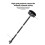 Projetor Ceiling Bracket Universal 10-60cm Telescopic Thickened Ceiling Hanger 360  Adjust Suspension Support 5