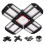 LED Garage Lights with 12 Adjustable Panels, E26/E27 6500K Deformable Ceiling Lighting 2