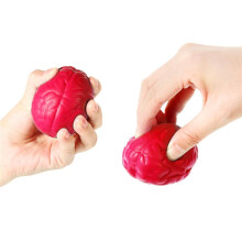 12 Stks Hersenen Stressbal Hand Spier Oefening Drukbal Hersenen Speelgoed Grappige Stress Relief Speelgoed Erkenning Rekwisieten
