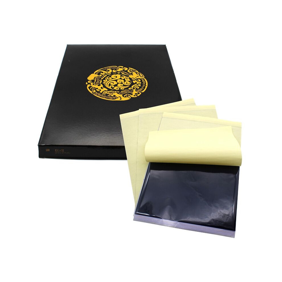 1Box/100Pcs Carbon Thermal Stencil Tattoo Transfer Paper Copy Paper Tracing Paper Professional Tattoo Accesories
