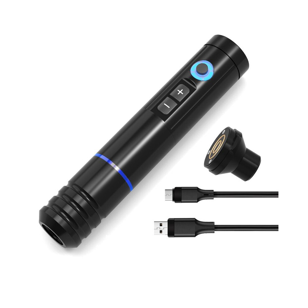 Wireless Tattoo Machine Rotary Rechargeable Battery LED Display Tattoo Pen for Artist Body Permanent Makeup