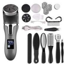 Electric Callus Remover for Feet Portable Pedicure Kit Rechargeable Waterproof Foot File Foot Care Deadskin Remover,A