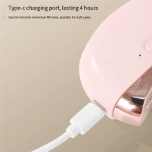 Coupe-Ongles Électrique Meulage et Polissage Multifonctionnel Portable Automatique Broyeur à Ongles Outil de Manucure Électrique,A