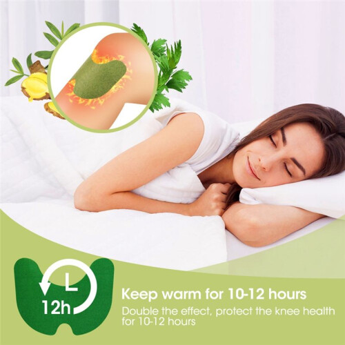 12PCS Knee Patch Lumbar Waist Patch Cervical Spine Patch Foot Patch Heat Patches Extract Continuously Warm Knee Patch 1